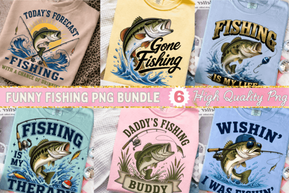 Download Funny Fishing PNG Bundle - Premium Resources