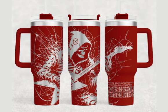 Download Skull Rock 40oz Laser Tumbler Wrap SVG - Laser tumbler wrap Collection