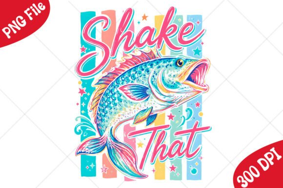 Download Funny Fishing Png, Shake That Png, - Premium Resources